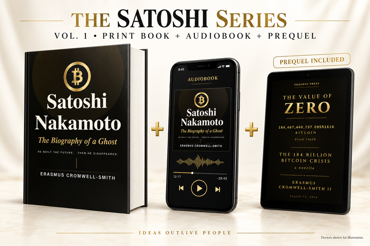 The Satoshi Series — Vol. I Complete — Print + Audiobook + Prequel