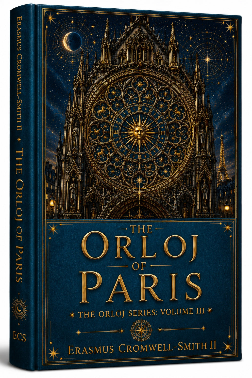 The Orloj of Paris eBook 3D mockup