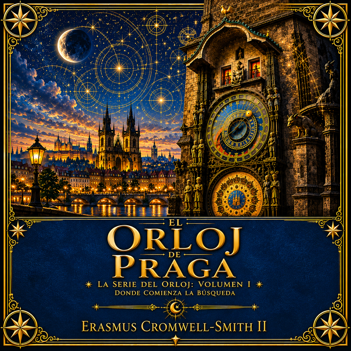 El Orloj de Praga — portada del audiolibro