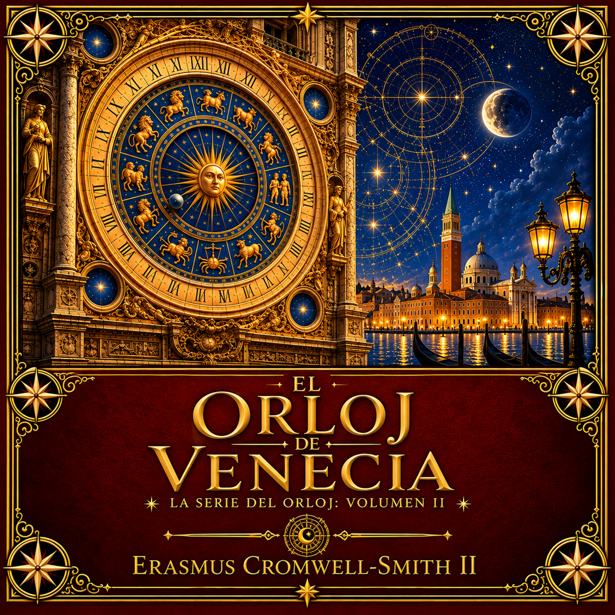 El Orloj de Venecia — portada del audiolibro