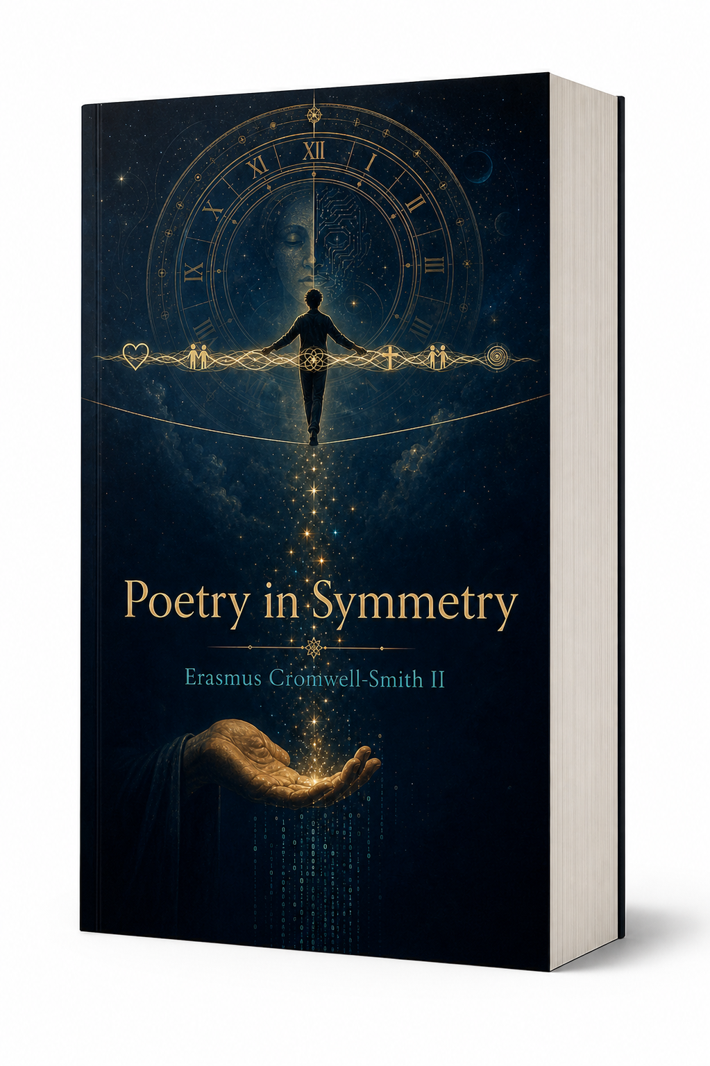 Poetry in Symmetry 3D book mockup