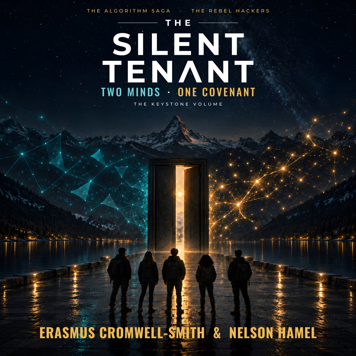 The Silent Tenant: Two Minds, One Covenant — audiobook cover, narrated by Daniel Dorse