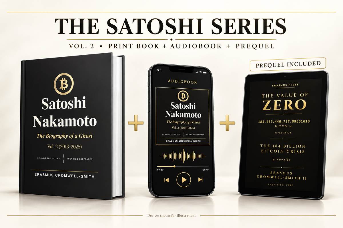 The Satoshi Series — Vol. II Complete — Print + Audiobook + Prequel