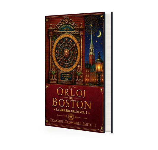 El Orloj de Boston eBook 3D mockup