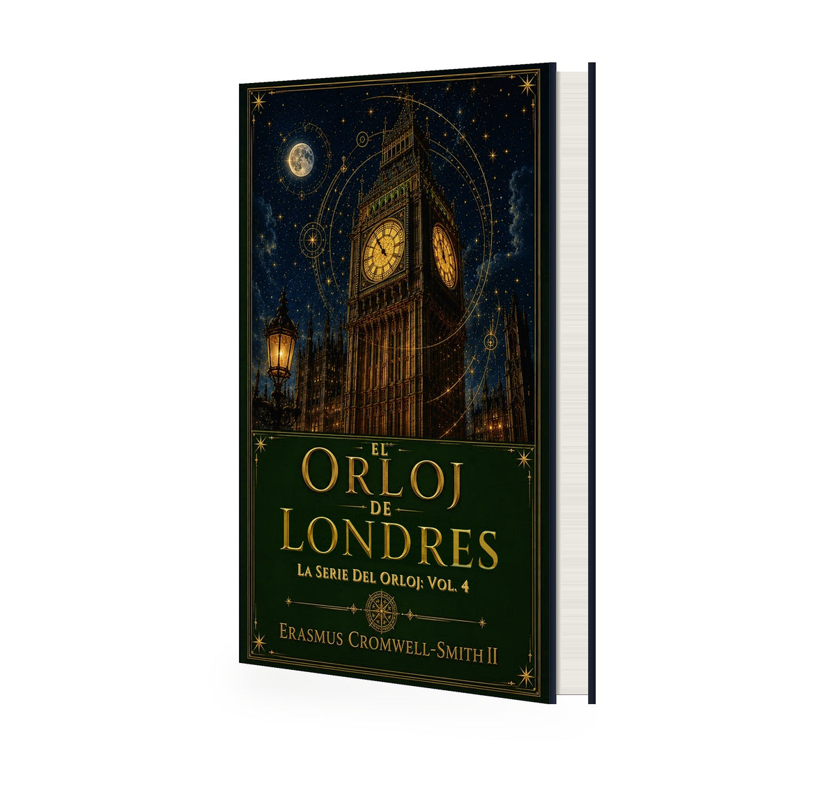 El Orloj de Londres eBook 3D mockup
