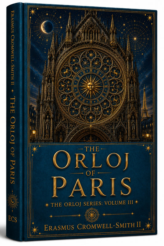 The Orloj of Paris eBook 3D mockup