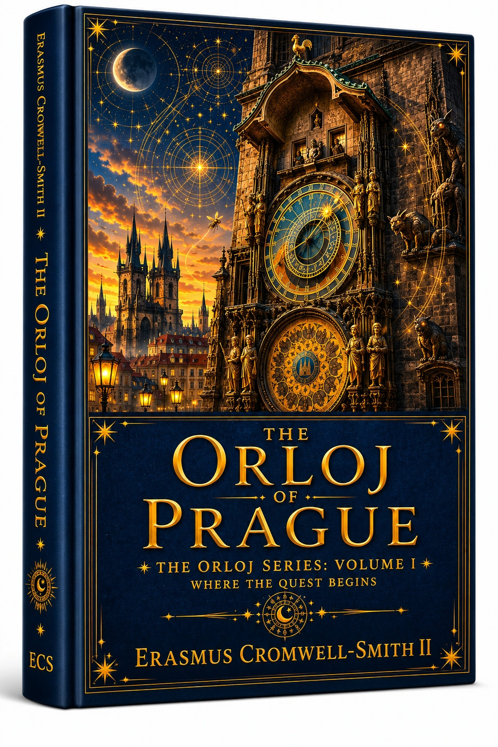 The Orloj of Prague eBook 3D mockup