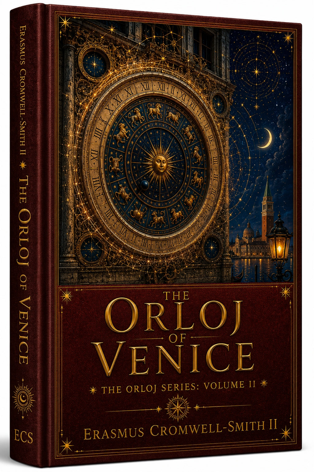 The Orloj of Venice eBook 3D mockup